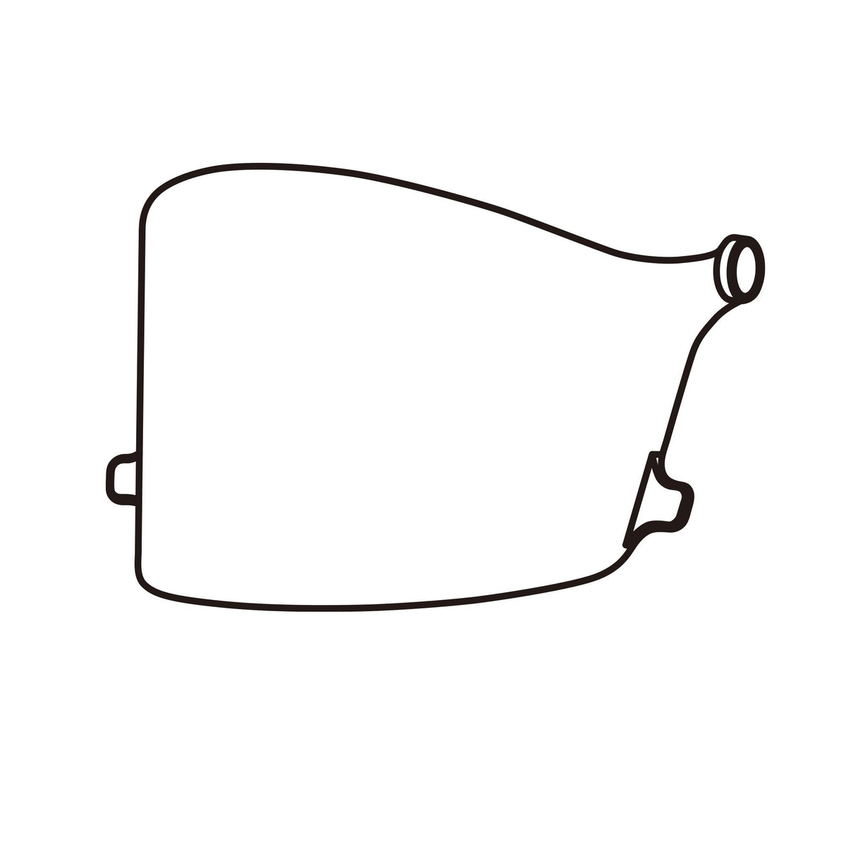 PIP PRP-G4-HLSHADE5 Vanguard G4 Shade 5 Visor