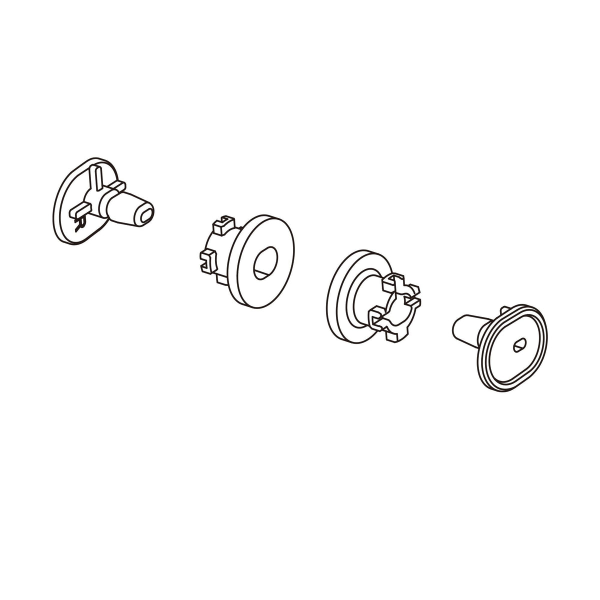 PIP PRP-G4-HTHBUT Vanguard G4 Visor Buttons (2 pack)
