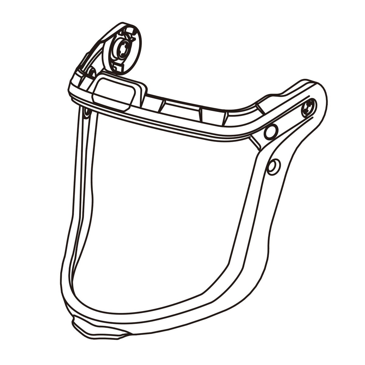 PIP PRP-G4-HTVFA Vanguard G4 Visor Frame Assembly