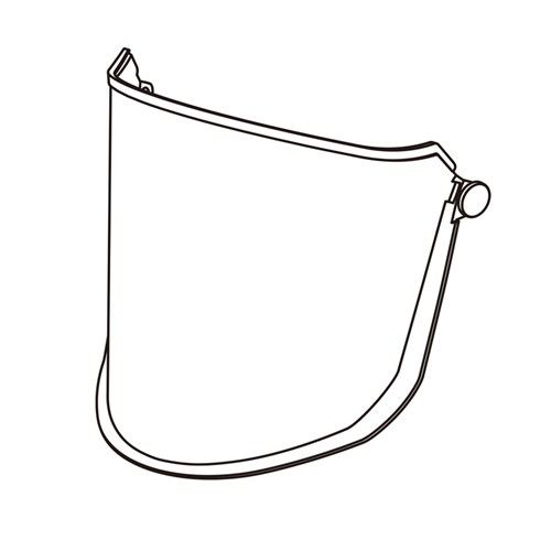 PIP PRP-G4-LC Vanguard G4 PAPR Front / Inside Cover Impact Lens