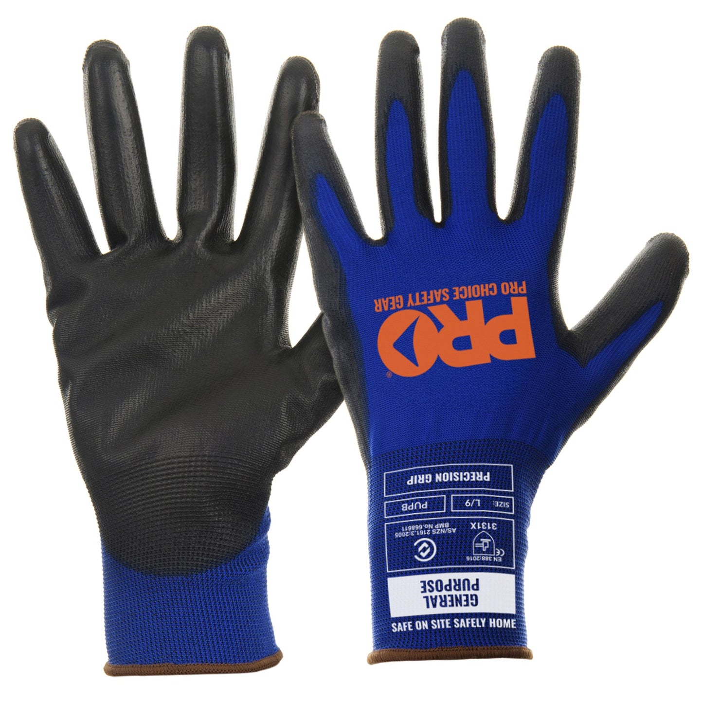 Pro Choice Safety Gear Prosense Prolite Eco PU Glove 12Pr Bulk Pack