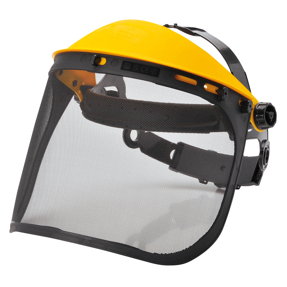 Portwest Browguard with Mesh Visor in Black