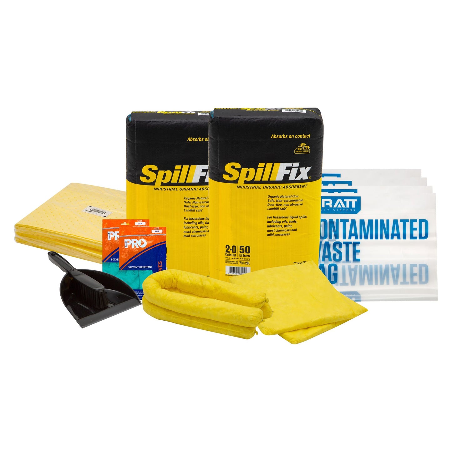 ESKH Pratt Economy Hazchem Spill Kit Bin