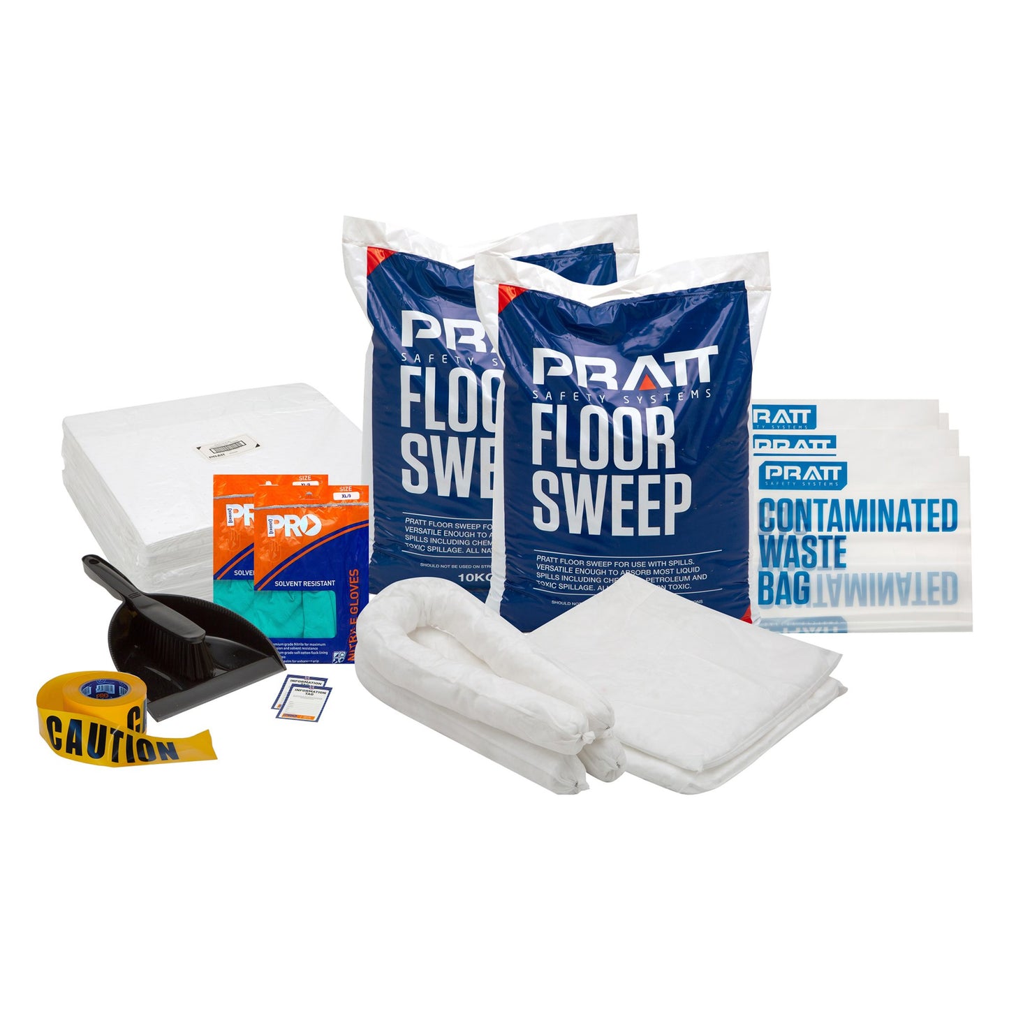 SKOF Pratt Premium Oil & Fuel Only Spill Kit Bin