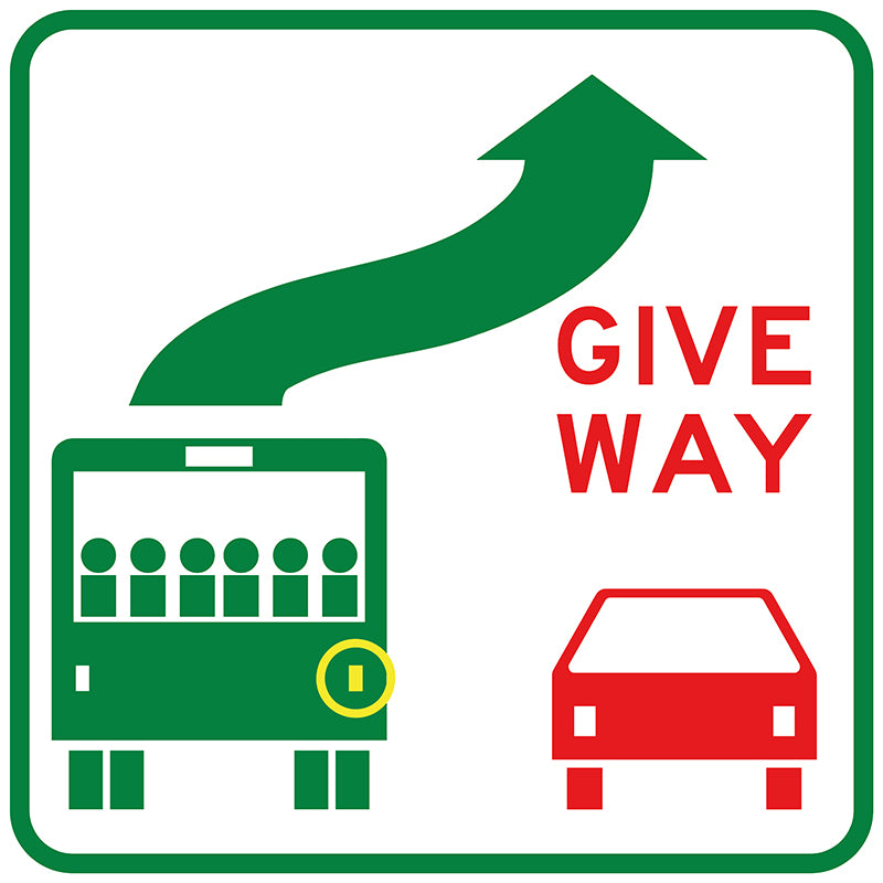 Keep Left Unless Overtaking Sign