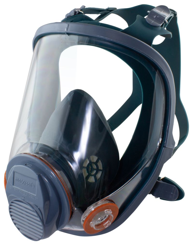 Maxisafe R690-L MaxiGuard Silicone Large Full Face Mask only, Large