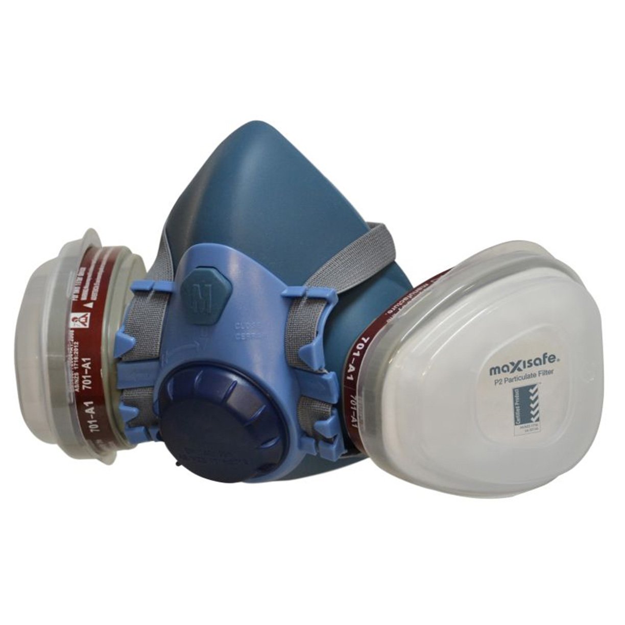Maxisafe R7500P MaxiGuard Half Mask Silicone Painters Kit (Blister Pack)