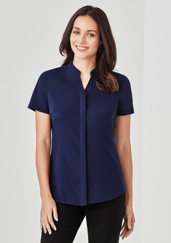 BizCorporate RB977LS Womens Juliette Short Sleeve Blouse