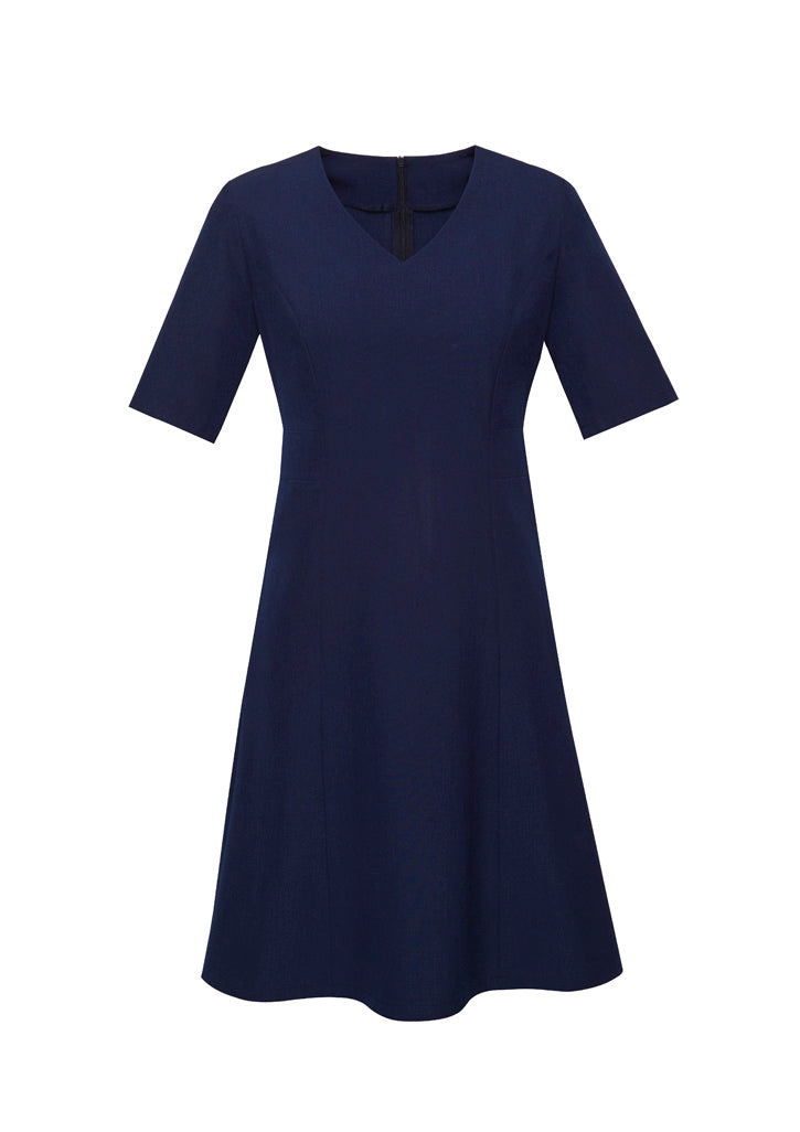 BizCorporate RD974L Womens Siena Extended Short Sleeve Dress