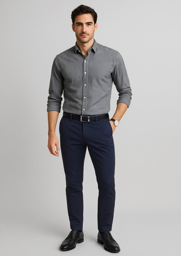 BizCorporate RGP263M Mens Traveller Tapered Stretch Chino Pant