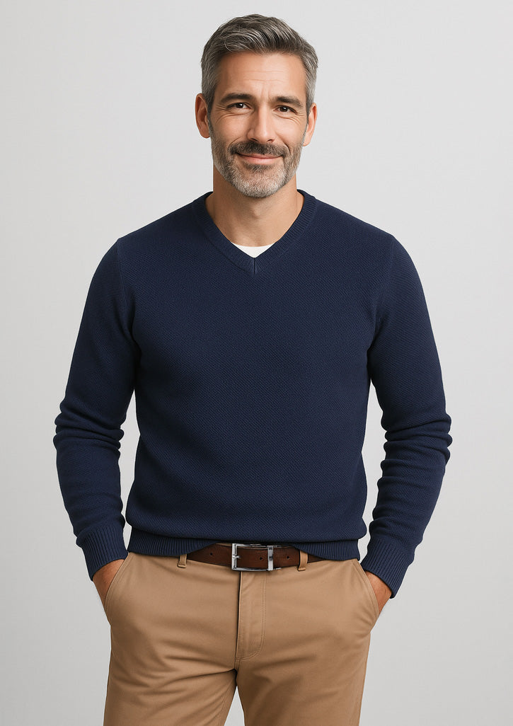 BizCorporate RJP266M Mens Osaka Pineapple Knit Jumper