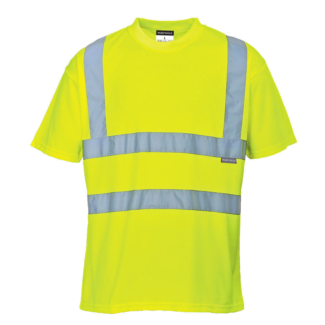 Portwest Hi-Vis T-Shirt S/S in Yellow