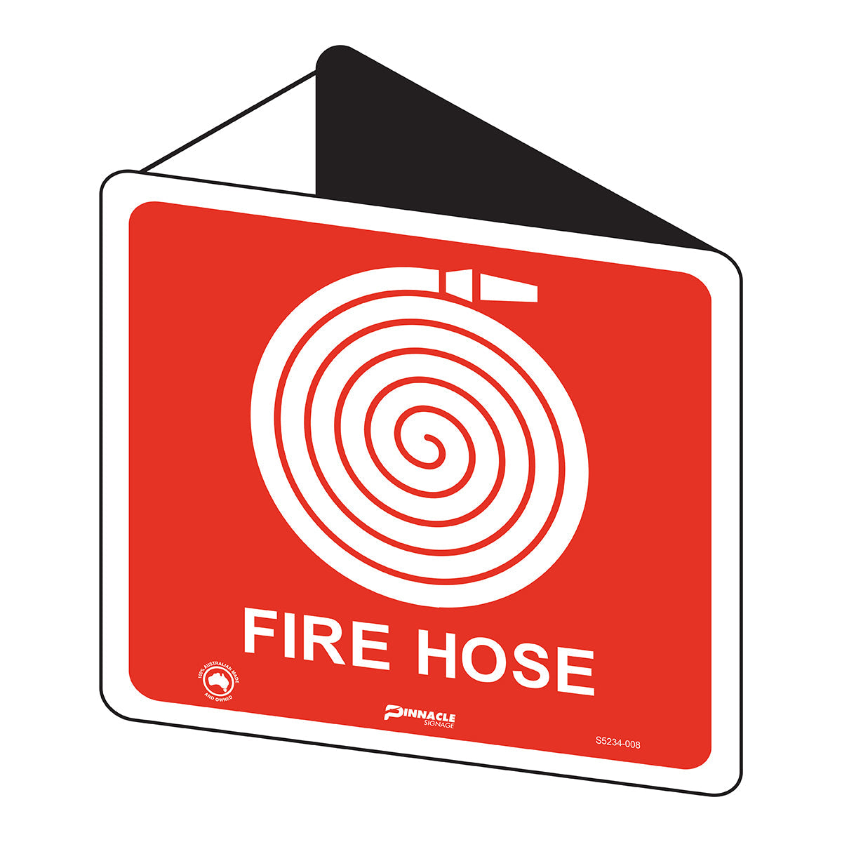 Fire Hose (With Picto), Off Wall Sign