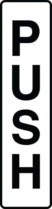 Push (Vertical) Sign