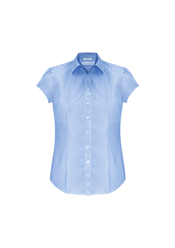 BizCollection S812LS Womens Euro Short Sleeve Shirt product front