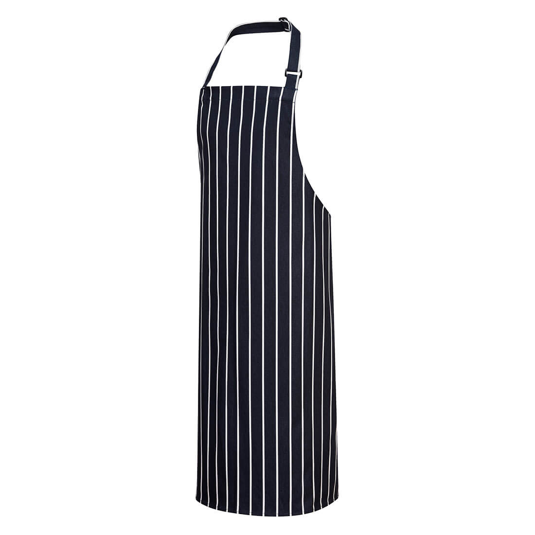 Portwest Butchers Apron in Navy/White