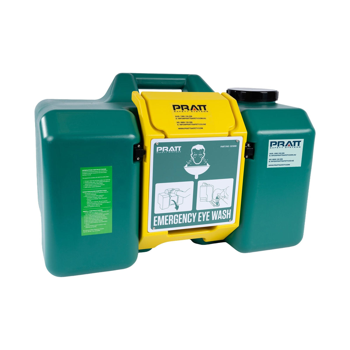 Pratt Safety SE5000 Portable Gravity Fed Eye Wash Unit. 35L