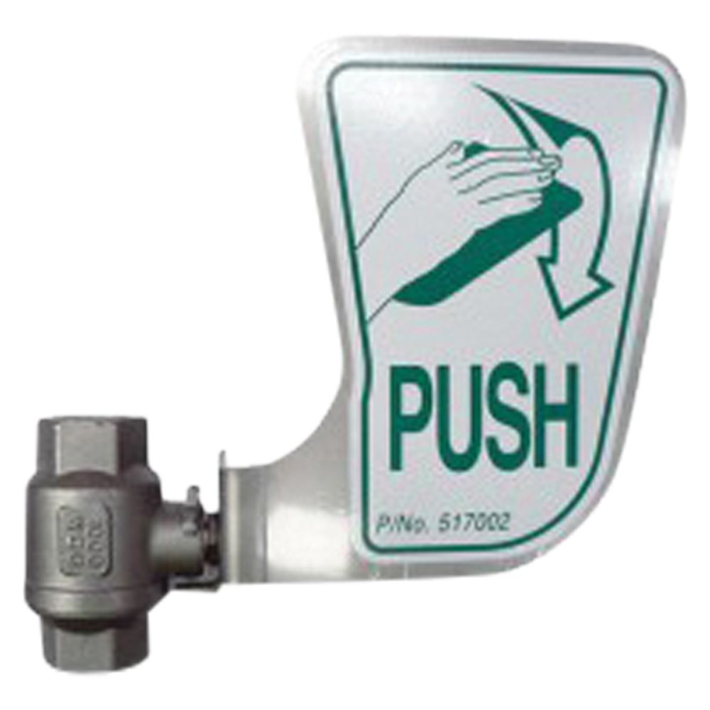 Pratt Safety SE910 Push Handle & 15mm Ball Valve Kit - Vertical Assembly