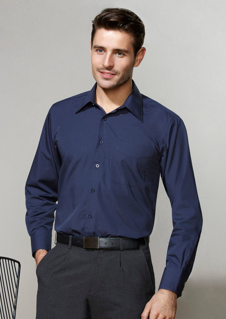 BizCollection SH714 Mens Metro Long Sleeve Shirt