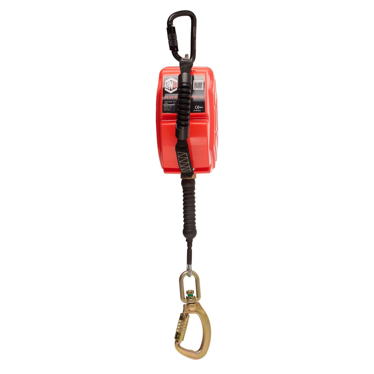 LINQ Height Safety SRLC15 Self-Retracting 15m Wire Rope Loq-Bloq