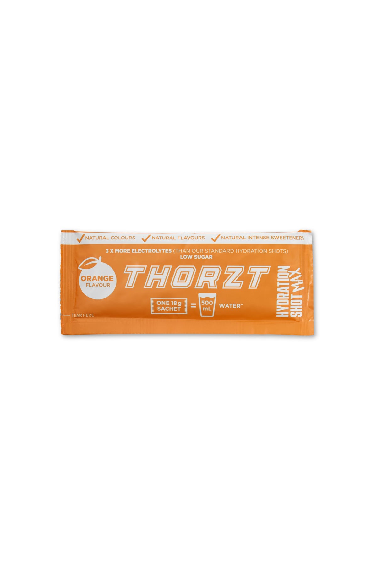 Thorzt SSMIXOR500 High Electrolyte Low Sugar Hydration Shot Max Powders