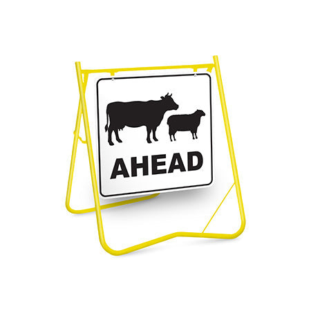 Road Closed Ahead, , , Sign Only