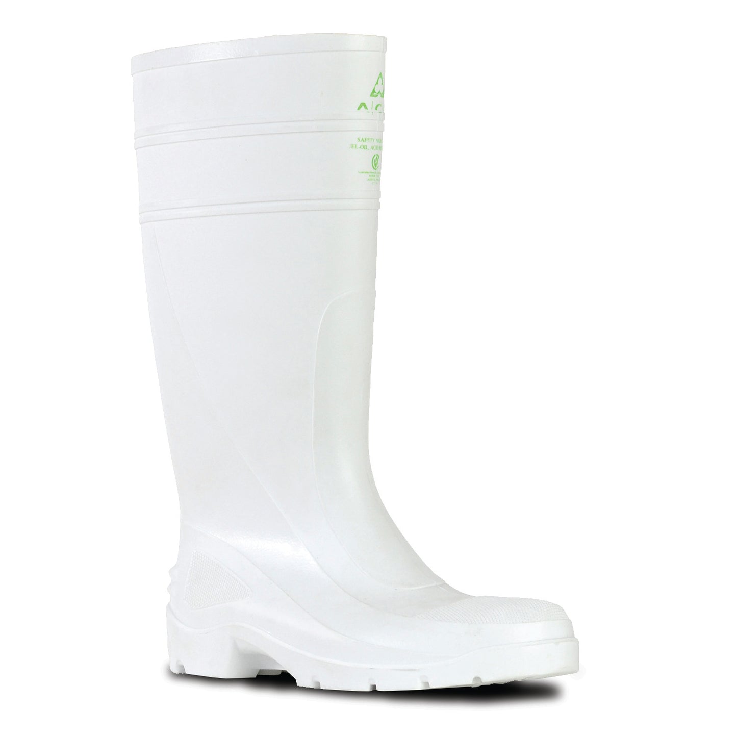 UTILITY- WHITE/WHITE 400 PVC NON SAFETY GUMBOOT