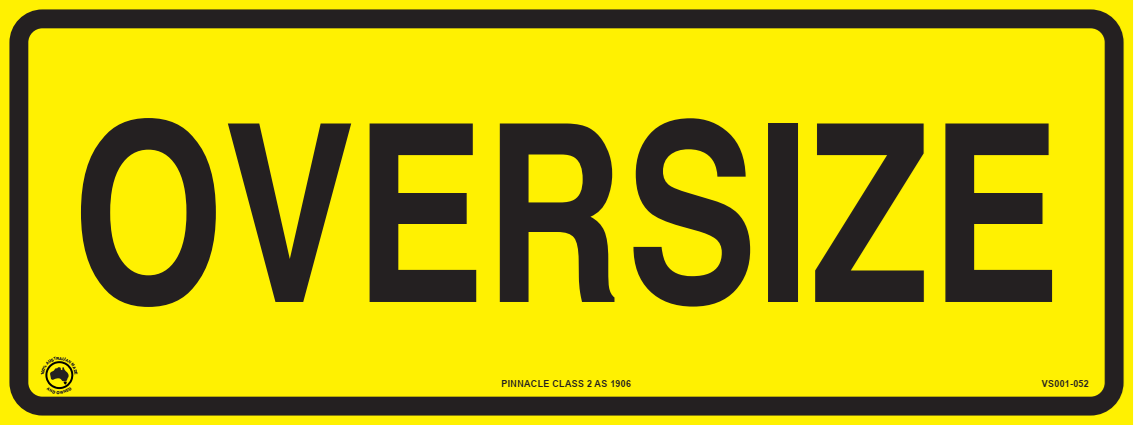 Oversize Sign
