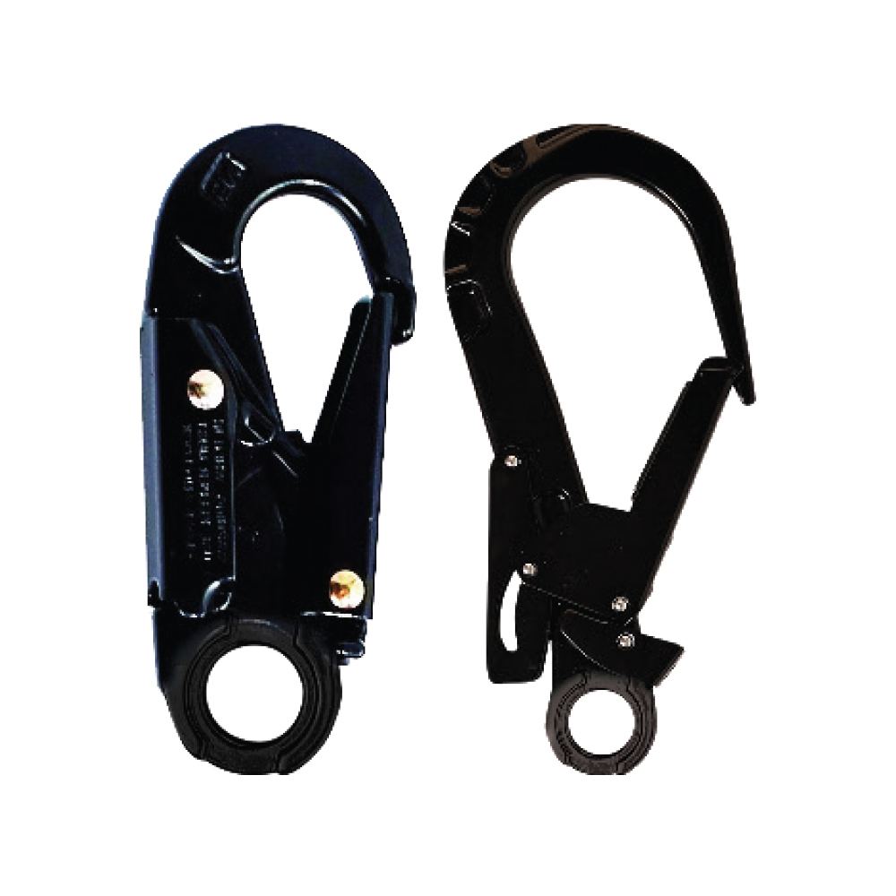 LINQ Height Safety WLO1SNST Elite Single Leg Shock Absorbing Webbing Lanyard With Hardware SN & ST