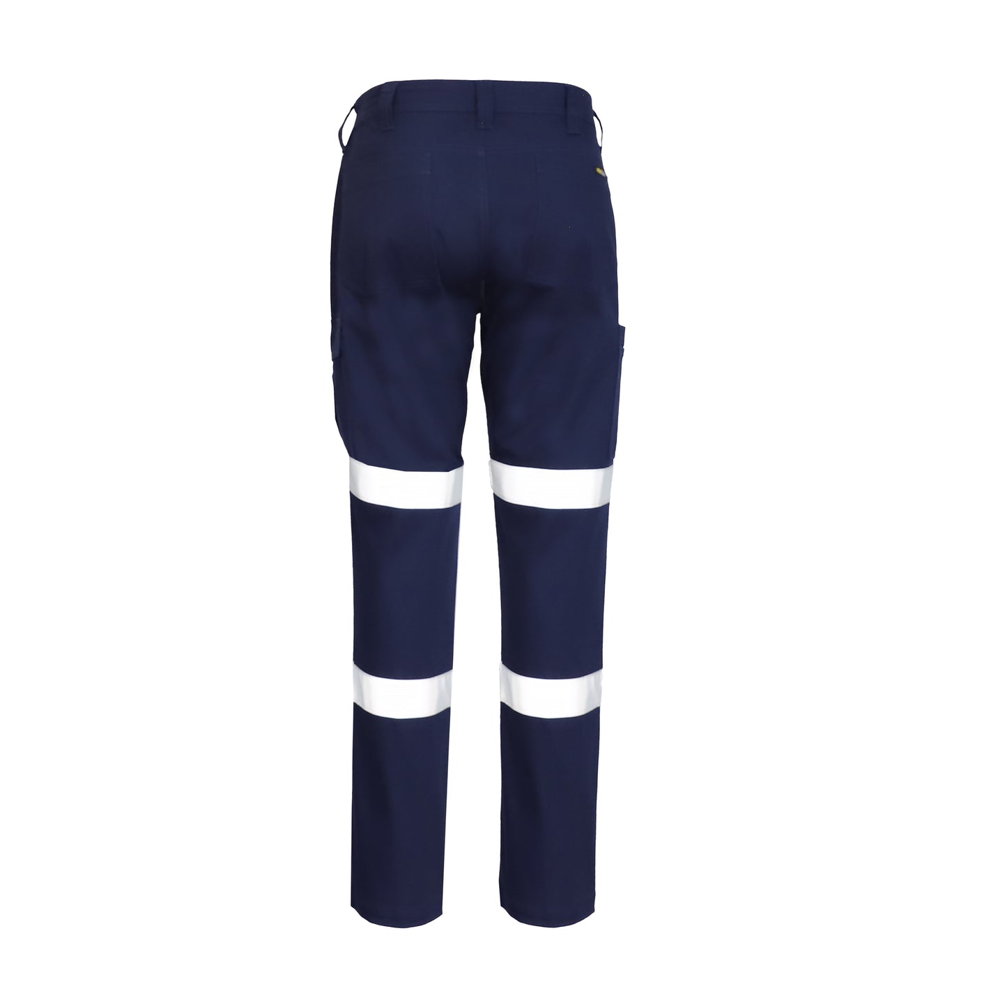 Workcraft WP4075 Mens Stretch Drill Cargo Pant-Tape in Navy