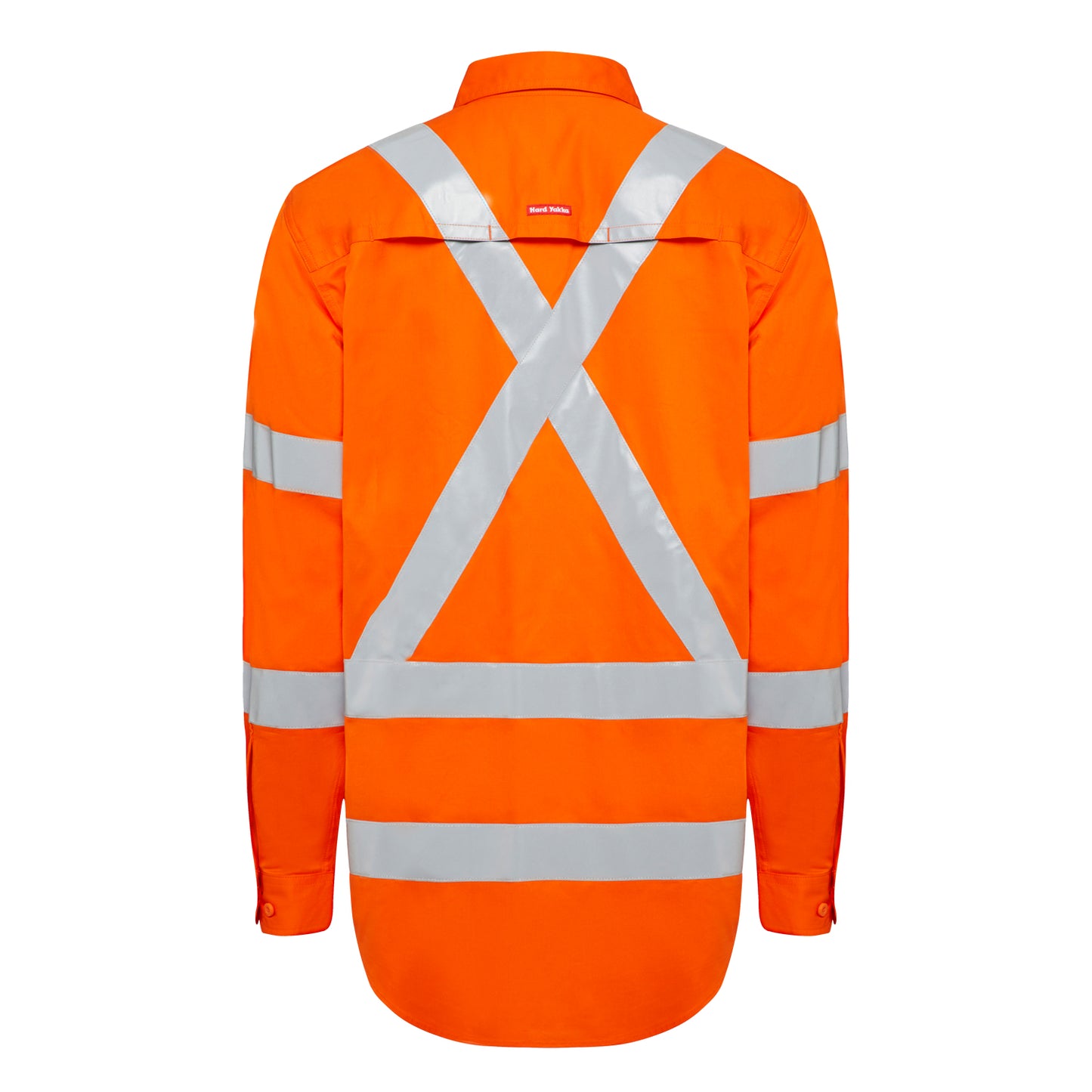 Hard Yakka Y04275 Long Sleeve Hi-Vis Biomoton Taped shirt