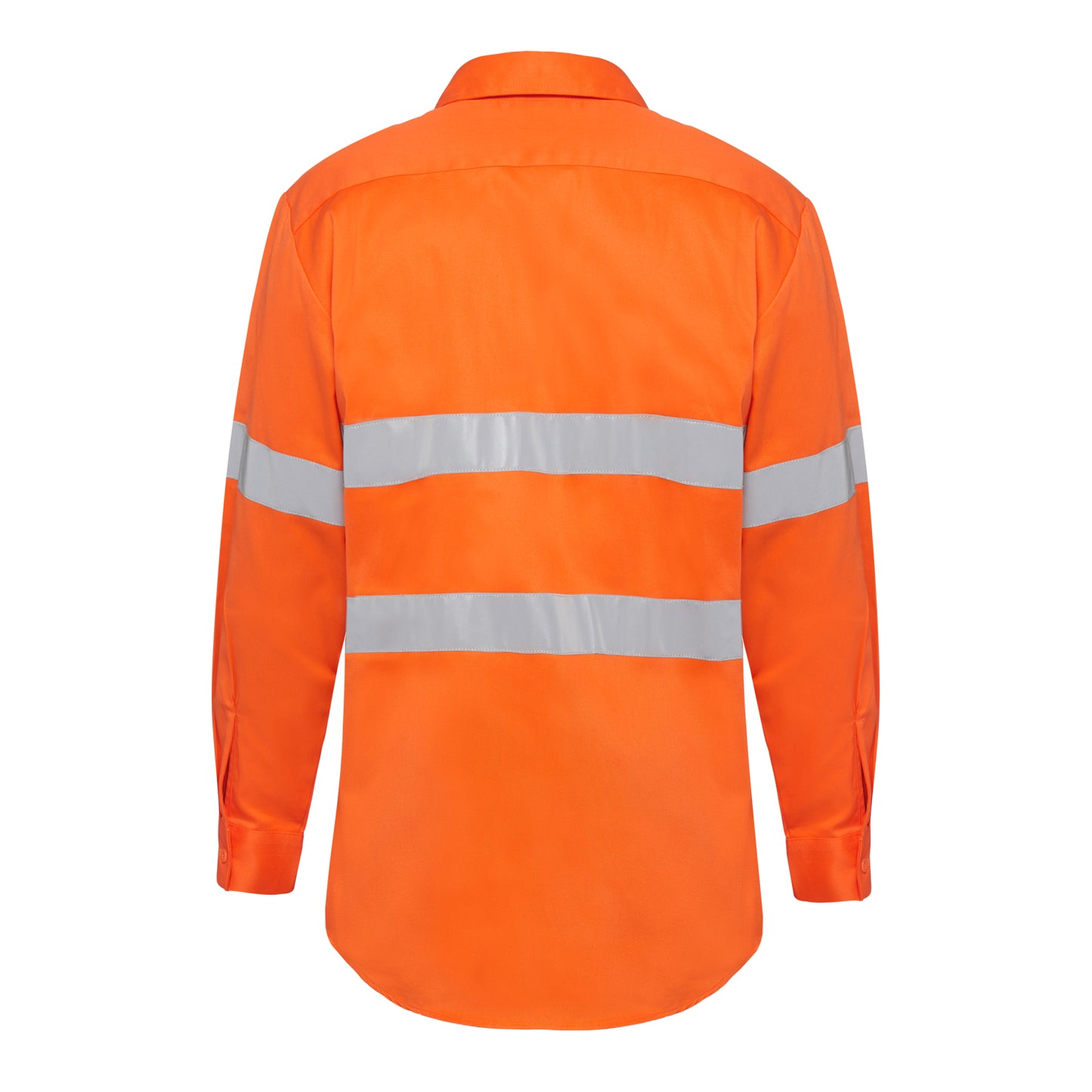Hard Yakka Y07899 Hi-Vis Closed Front Taped Long Sleeve Cotton Drill Shirt