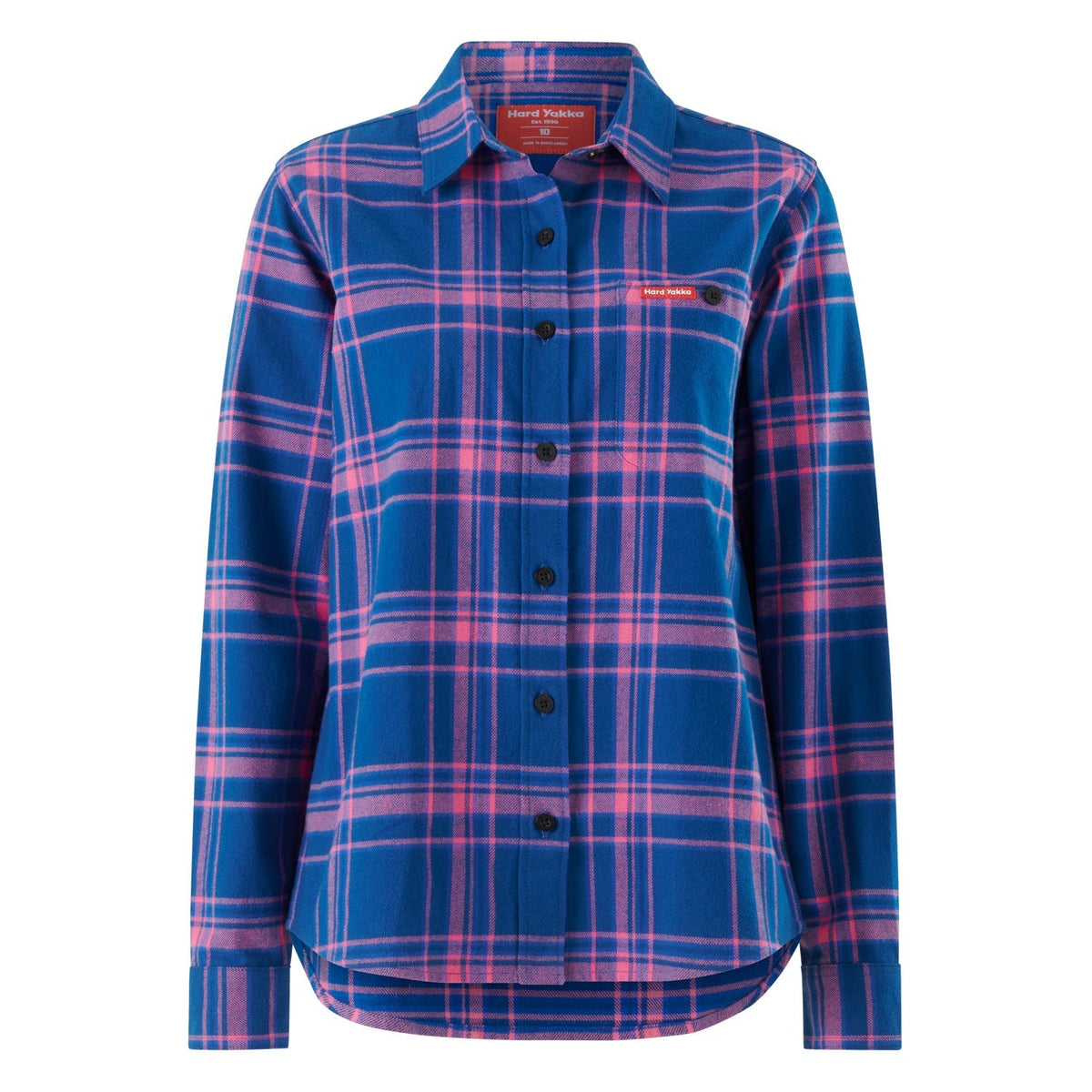 Hard Yakka Y08744 Women's Check Flannie