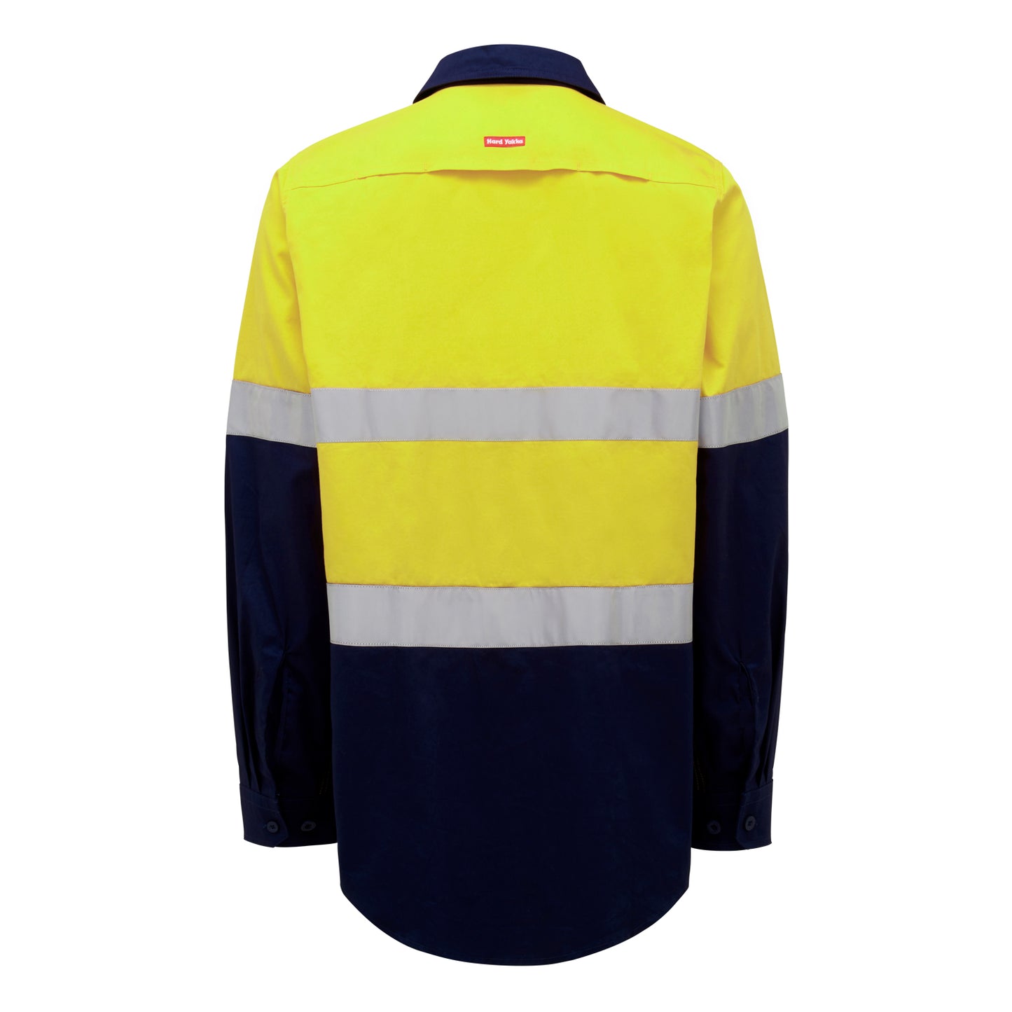 Hard Yakka Y08805 Women's Hi-Vis Lightweight 2 Tone Taped Long Sleeve Shirt