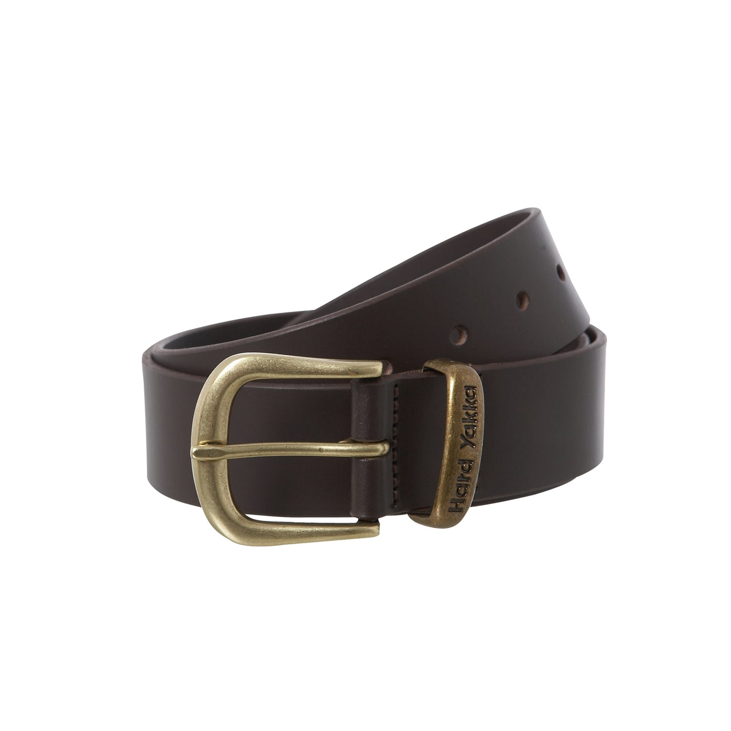 Hard Yakka Y09402 HY Leather & Brass Buckle Belt