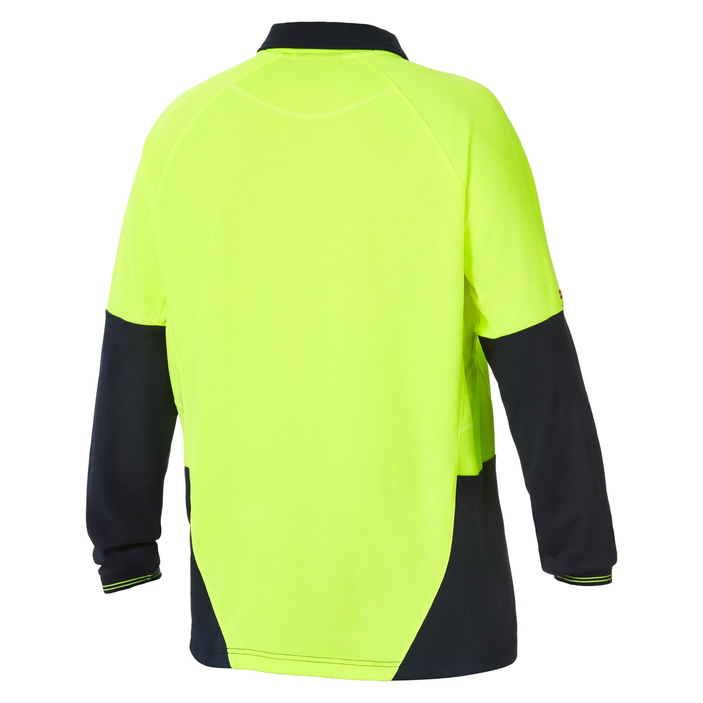 Hard Yakka Y11389 Core Hi-Vis 2 Tone Vented Long Sleeve Polo