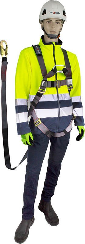 Maxisafe ZBH902H Full Body Harness w/ front and rear attachment points