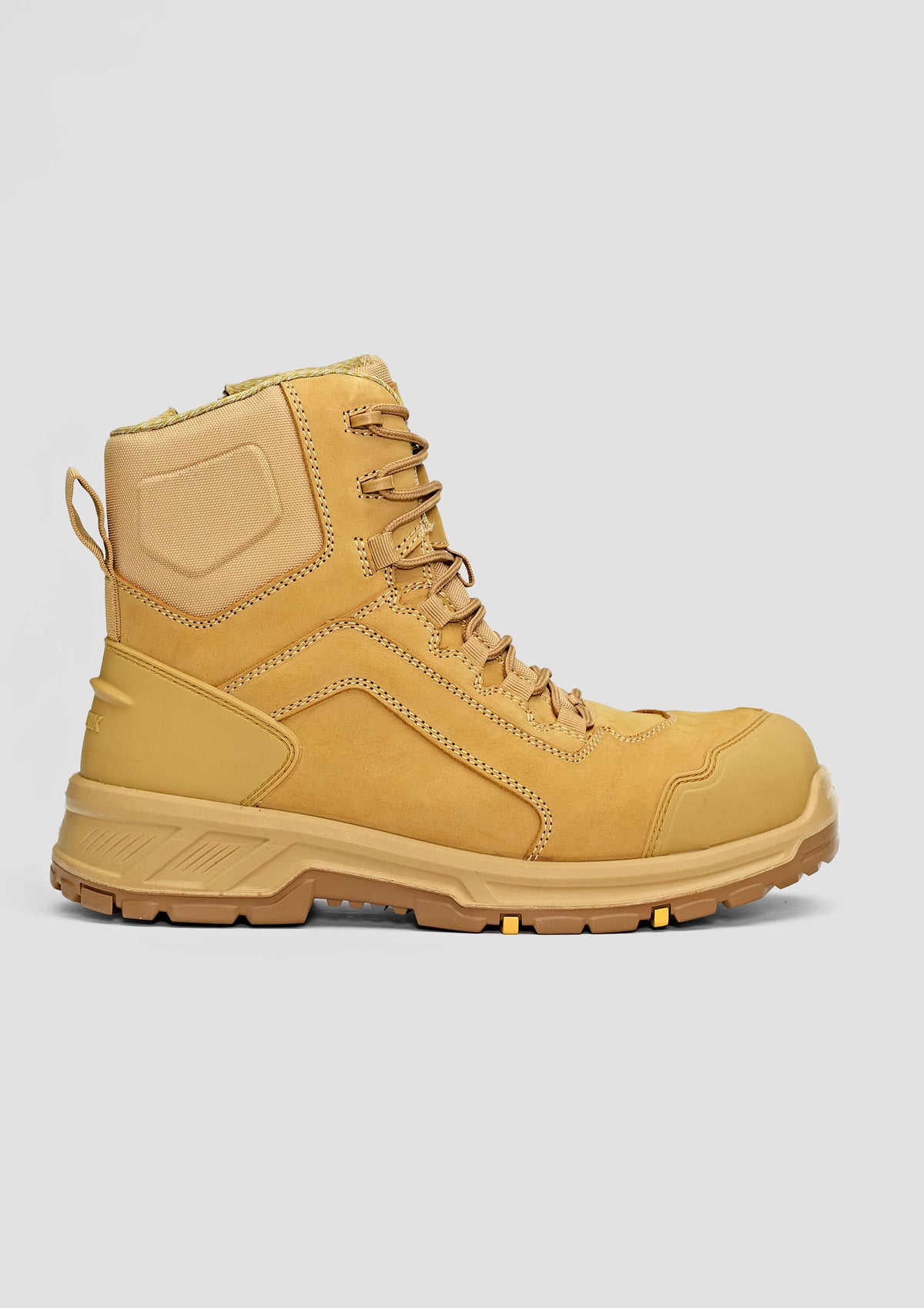 Syzmik UltraFort 6Z Side Zip Composite Toe Safety Boot - Wheat