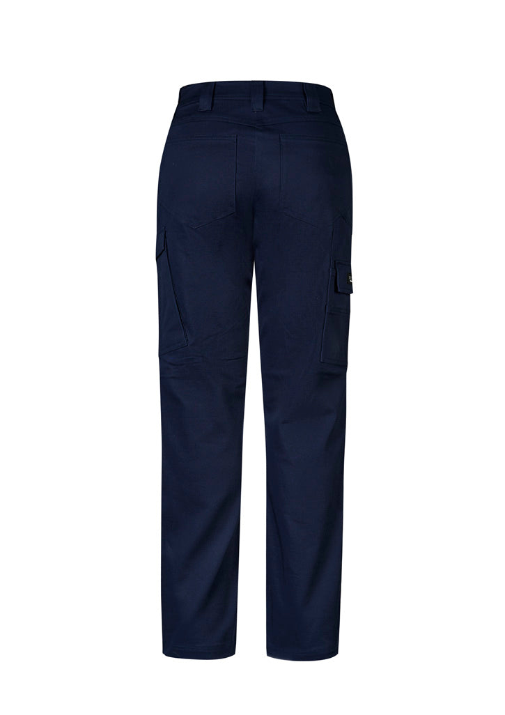 Syzmik Women's Essential Basic Stretch Cargo Pant - Navy