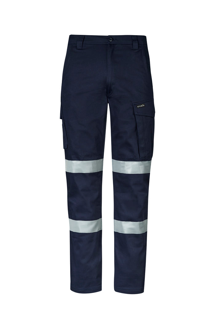 Syzmik Men's Essential Stretch Taped Cargo Pant - Navy