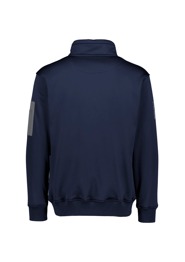 Syzmik Unisex Streetworx Water Resistant 1/4 Zip Pullover - Navy