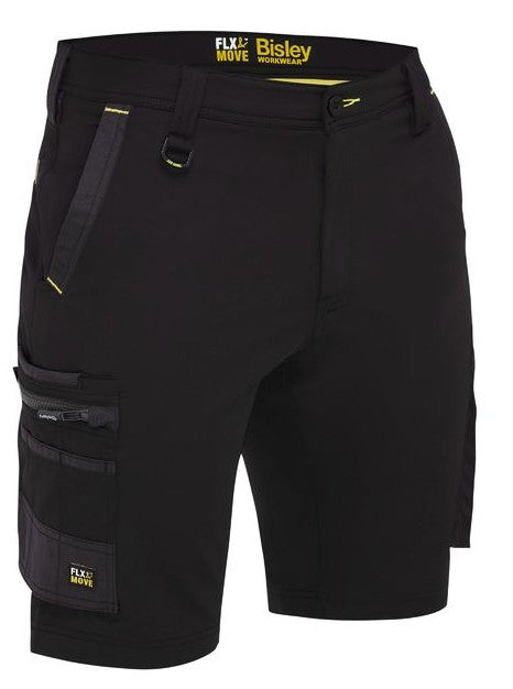Flx & Move™ 4-Way Stretch Zip Cargo Short