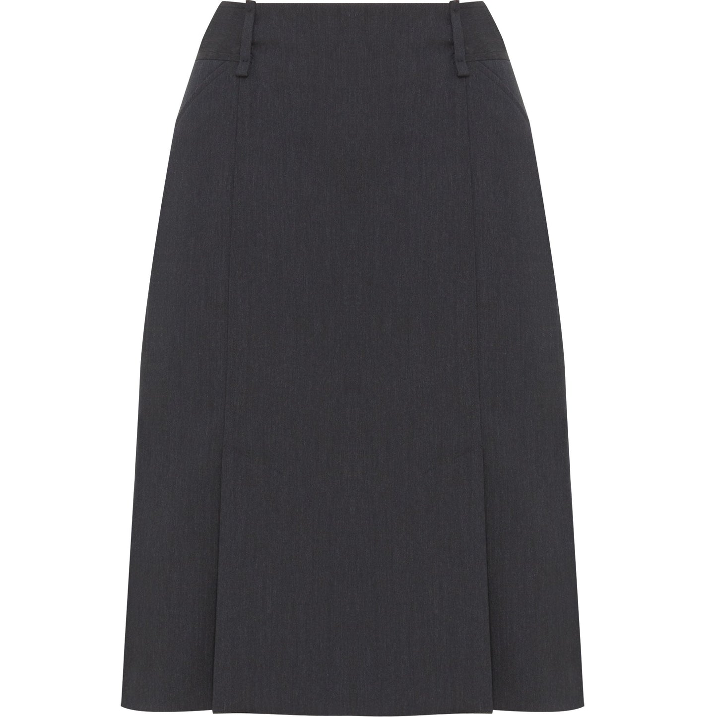 NNT CAT26A Poly Viscose Stretch Pleat Straight Skirt