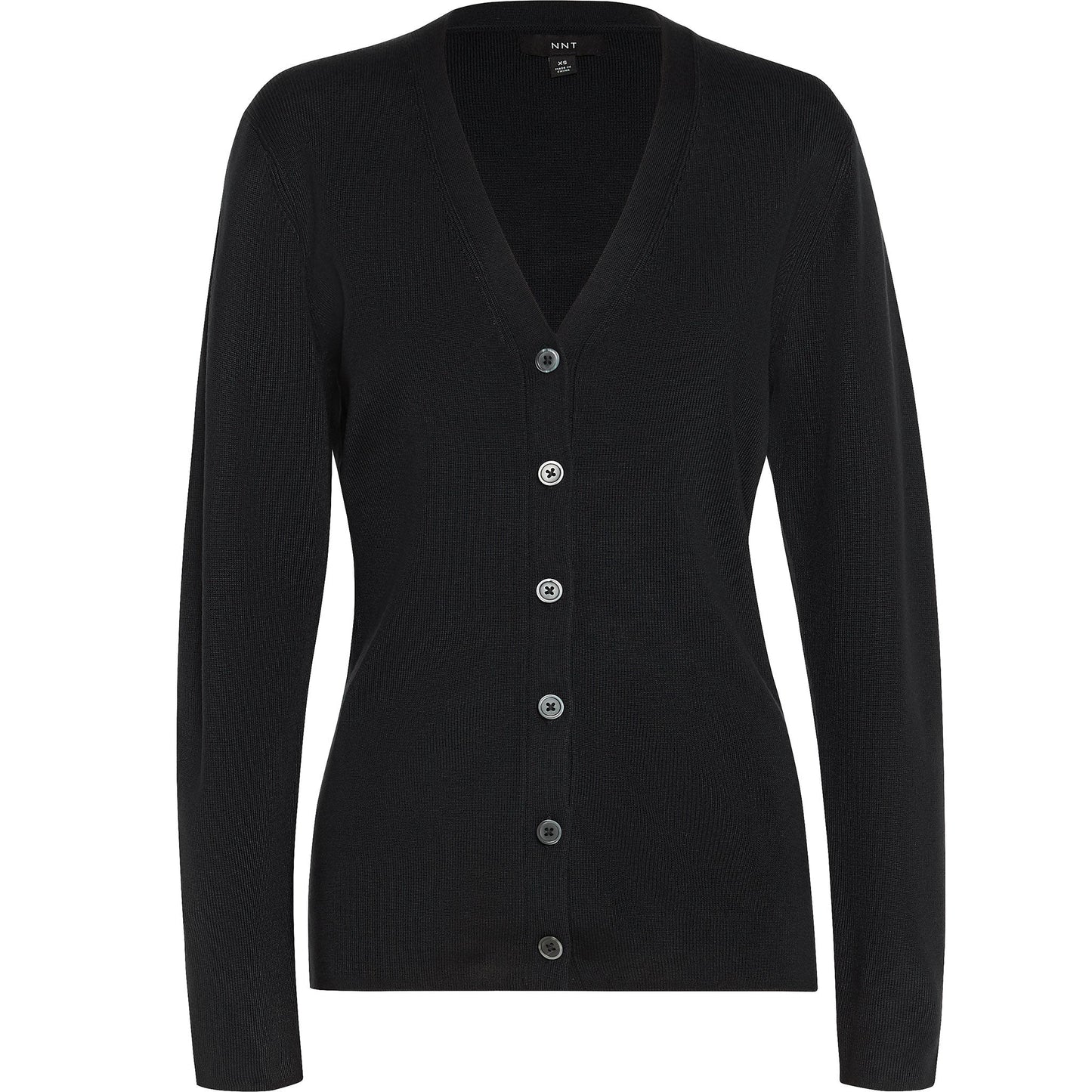 NNT CAT5BR Acrylic Button Front Cardigan