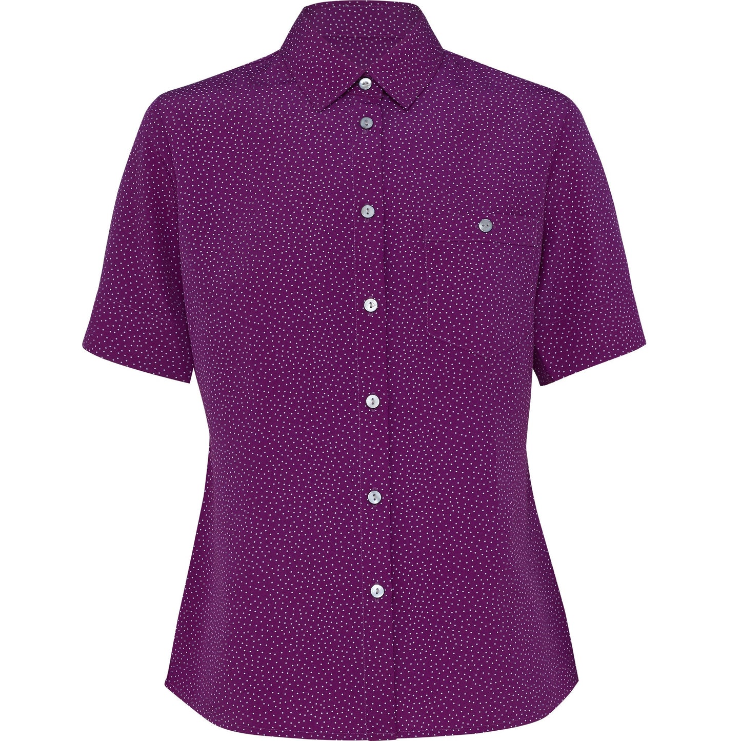 NNT CATU7H Silvi Spot Print Short Sleeve Shirt