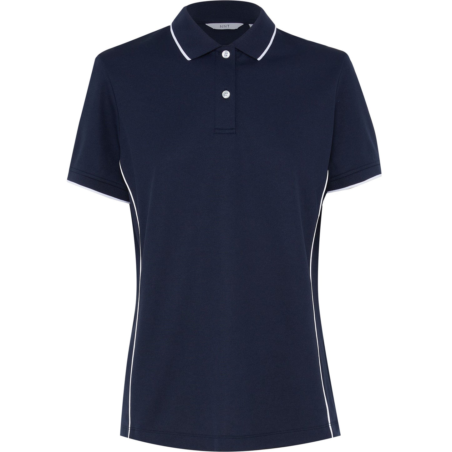 NNT CATUF7 Antibacterial Polyface Short Sleeve Tipped Polo