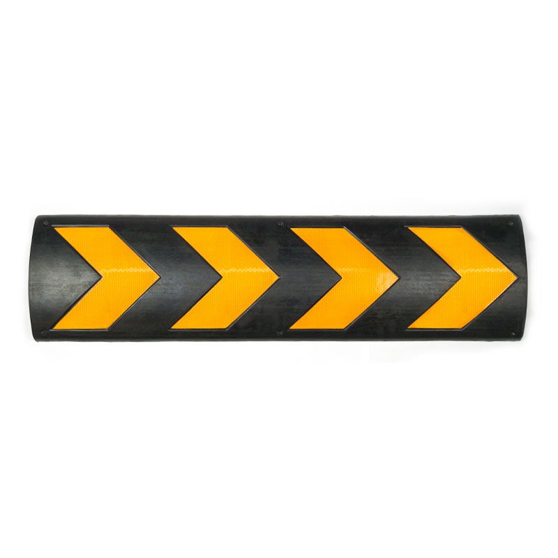 Wall Protector 800 x 220 x 32mm Black/Yellow