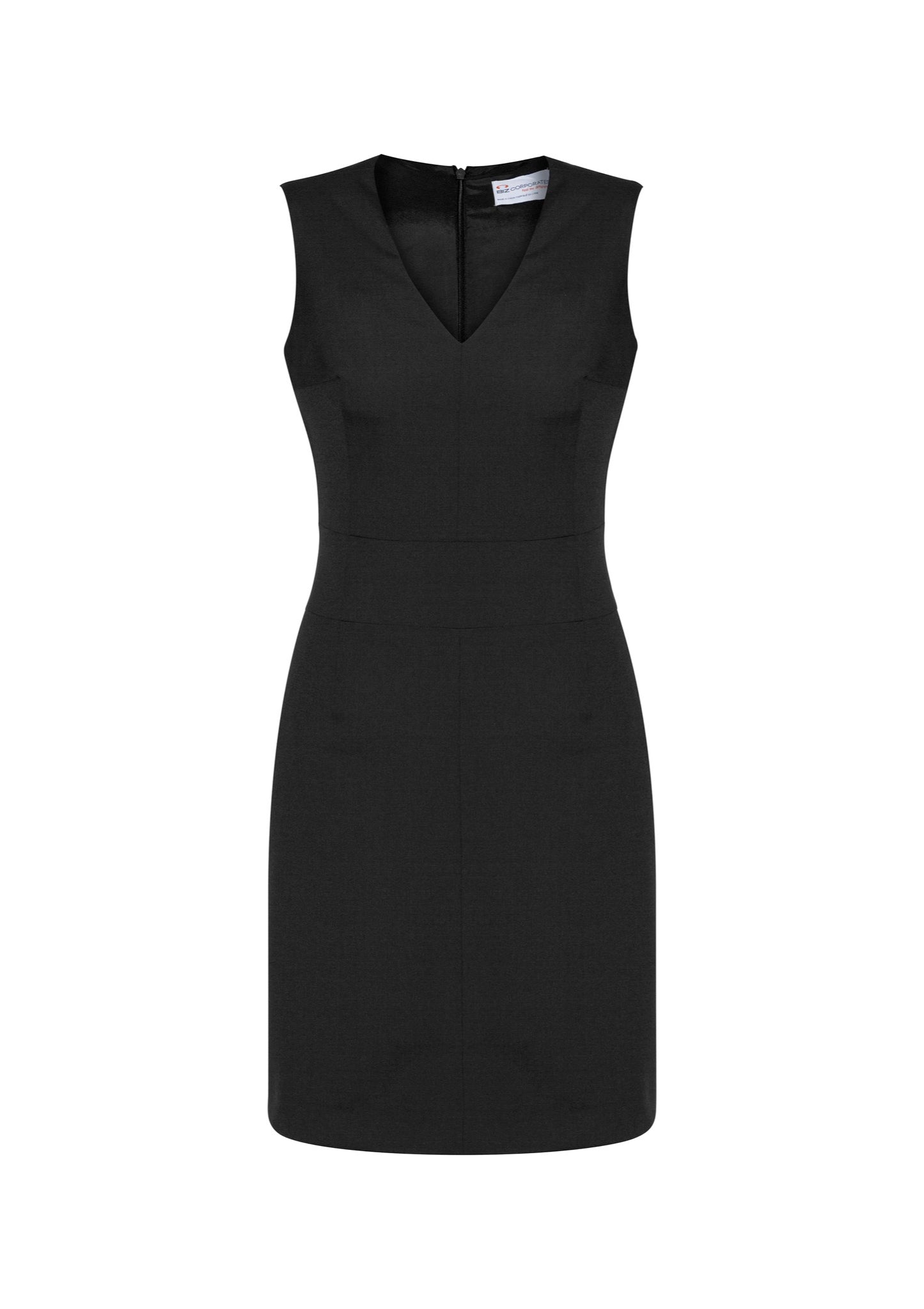 BizCorporate 30121 Womens Cool Stretch Sleeveless V-Neck Dress product front