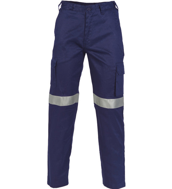 DNC Lightweight Cotton Cargo Pants with 3M R/Tape - Regular/Stout/Long