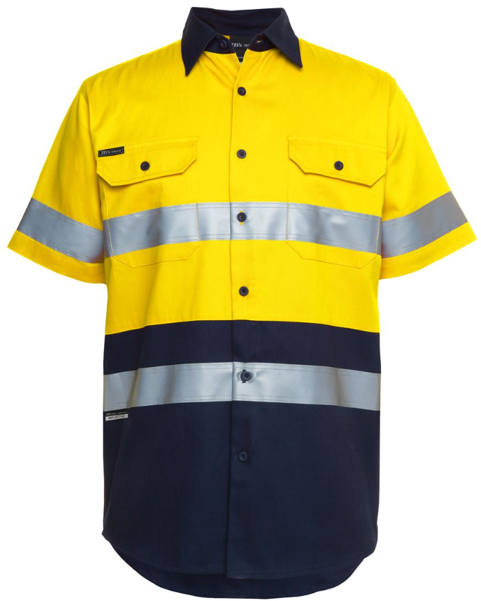 Hi Vis Short Sleeve (D+N) 190g Shirt